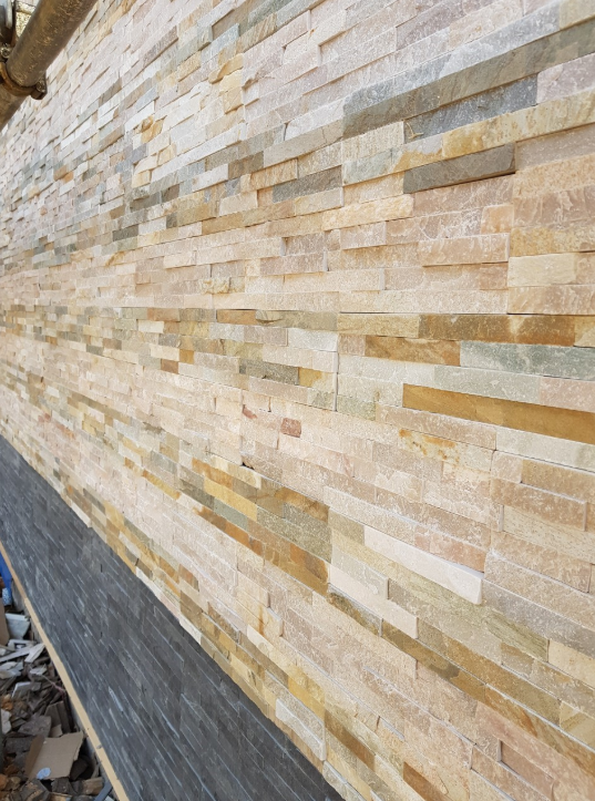 천연 금강석타일 시공 사례