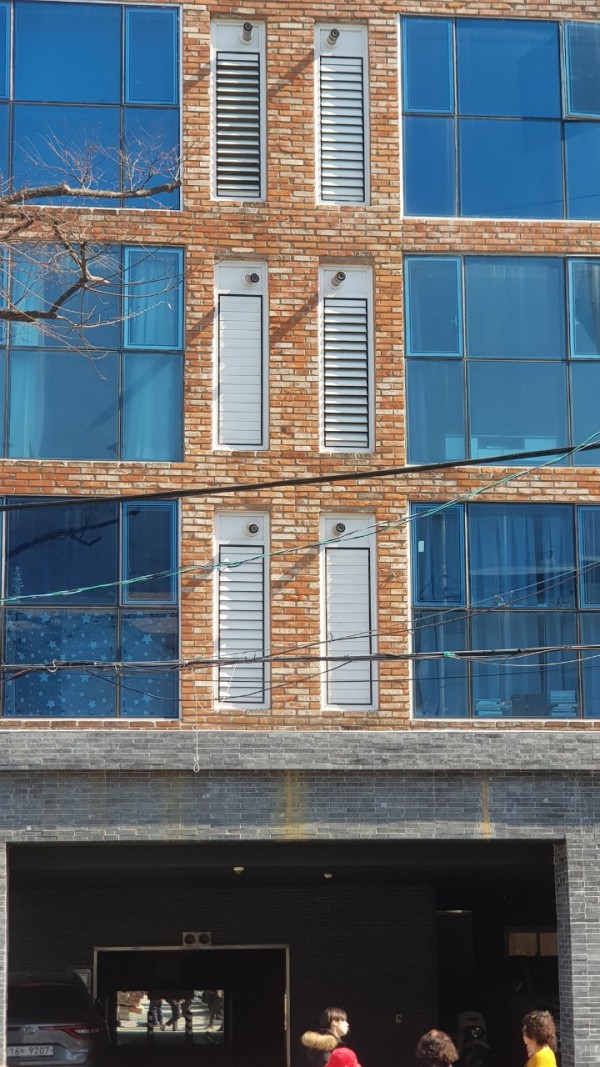 적고벽돌타일과 천연석타일 블루스톤 시공사례